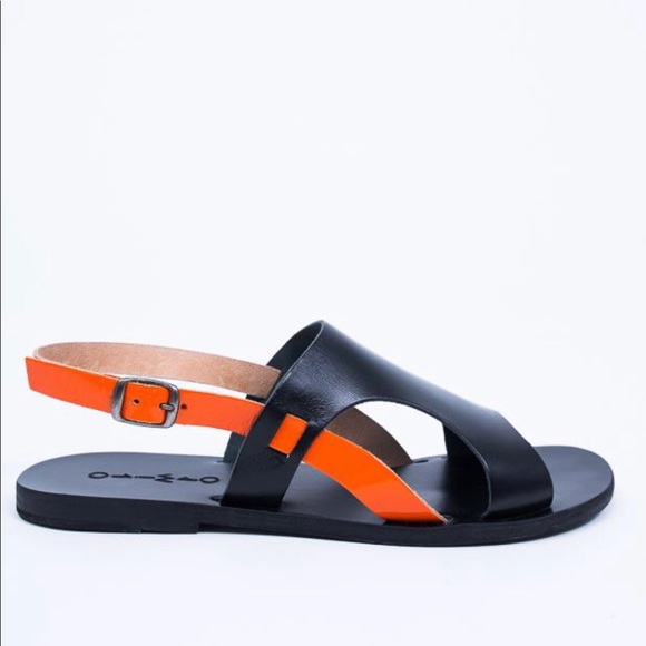 Kimia Orange Sandals - Picture 4 of 6